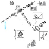 Hřídel poloosy s elektricky limitovaným prokluzem diferenciálu 52111969AD Gr.Cherokee WK,Commander Hřídel poloosy s elektricky limitovaným prokluzem diferenciálu 52111969AD Gr.Cherokee WK,Commander